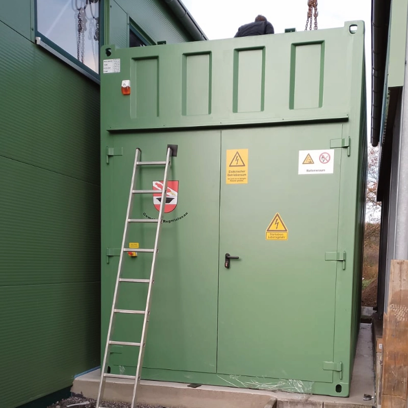 Wattmeister-Energiezentrale an der Kläranlage Regnitzlosau